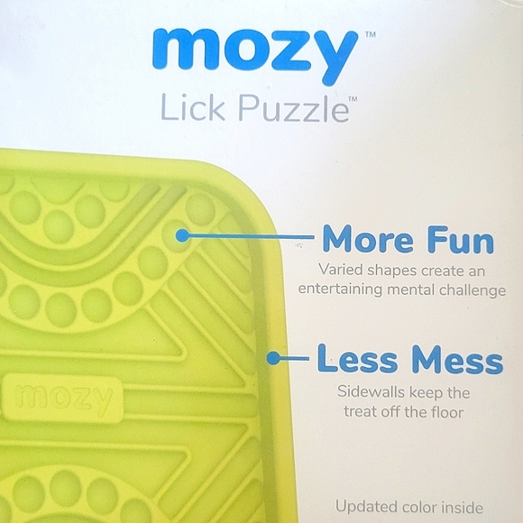 Mozy Lick Puzzle for Dogs – More Licking Fun and Less Mess